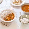 Curry indiano di Cappone con Riso Basmati